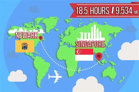 newark to singapore flight time.